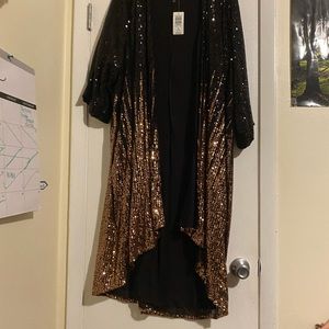 Sequin kimono